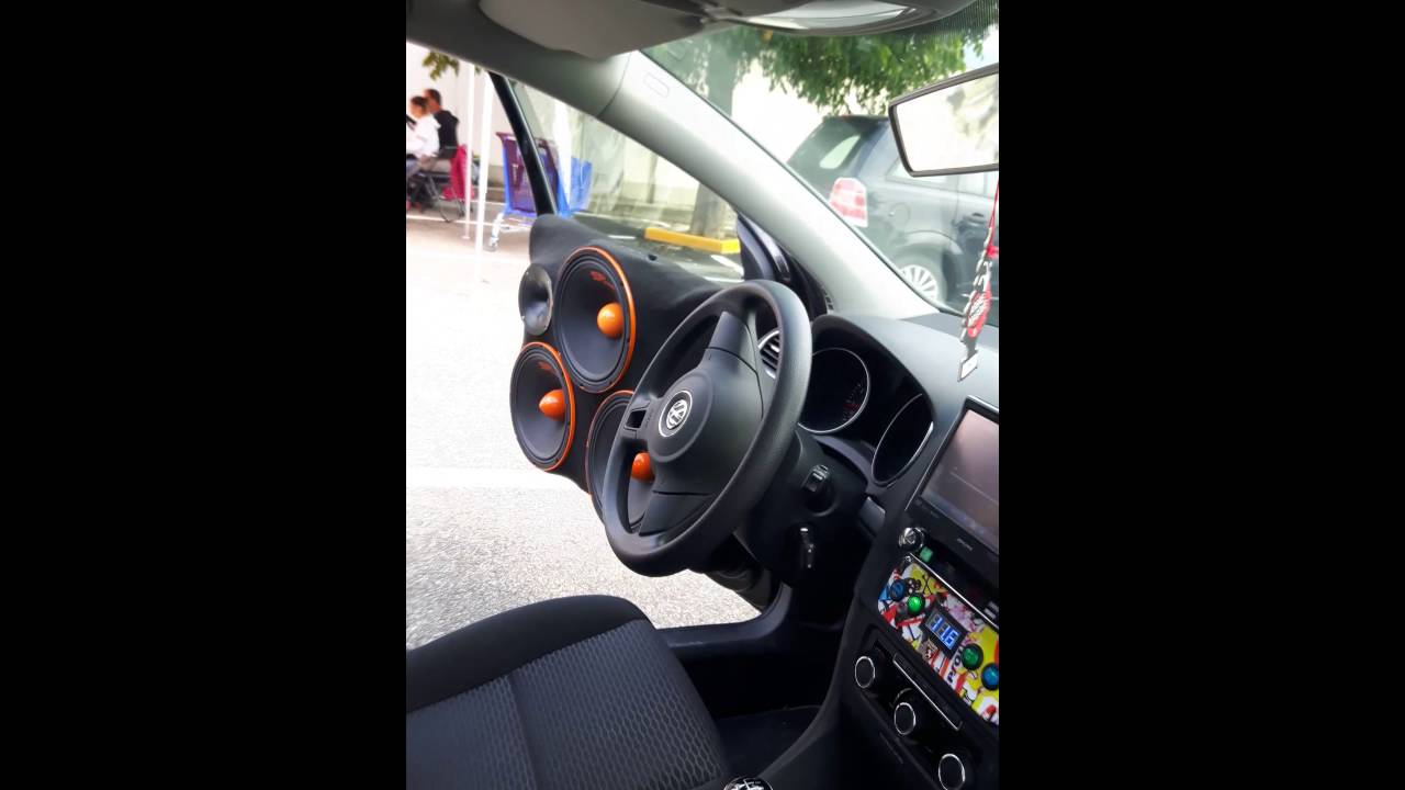 INSANE VW GOLF 6 - SP-15X 9K HARDSTYLE/RAWSTYLE ITALIA