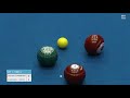 2022 World Indoor Bowls Championships - Day 3: L. Gillett & J. Greenslade vs P. Maynard & J. Rippey