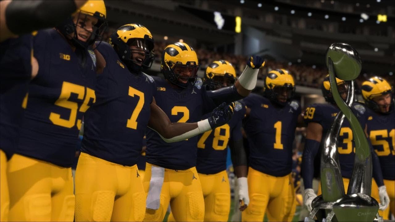 NCAA25 Road To Glory - DONOVAN EDWARDS GO CRAZY IN THE COTTON BOWL WITH 5TDS