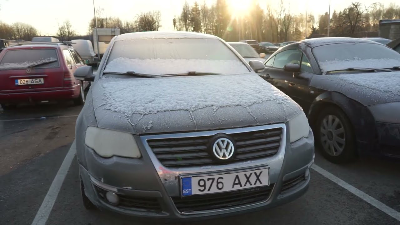 Volkswagen Passat B6 1.9TDI DIESEL Cold Start