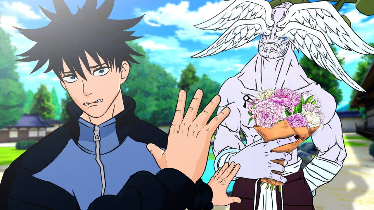 Megumi and Mahoraga break up... (jujutsu kaisen vr)