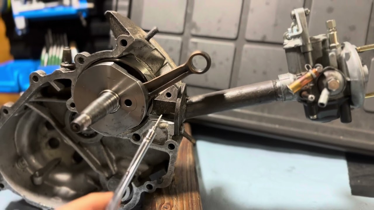 Ape 50 Sprayback / Blowback am Drehschieber