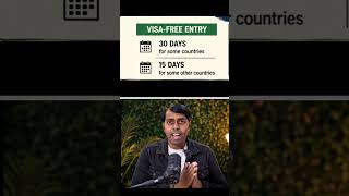 🚨 Thailand Shocks Indians! 60-Day Visa-Free Entry Cancelled #shorts #facts #viral #trending #reels