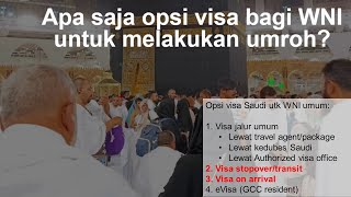 Visa On Arrival Dan Visa Stopover Untuk Umroh 2023