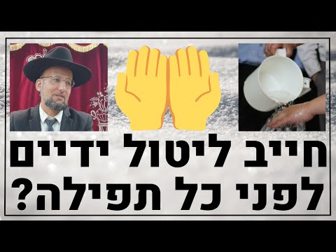 חייב ליטול ידיים לפני כל תפילה? רמב"ם הלכות ברכות פרק ו' | הגאון הרב יחזקאל צמח שליט"א
