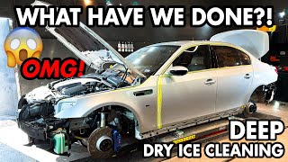 BMW M5 E60 Makeover - Part 1: DEEP Dry Ice Cleaning!