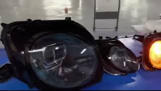 Bentley Continental gt old changed new diamond headlights taillight