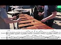 Marimba splits compilation hand to hand variations