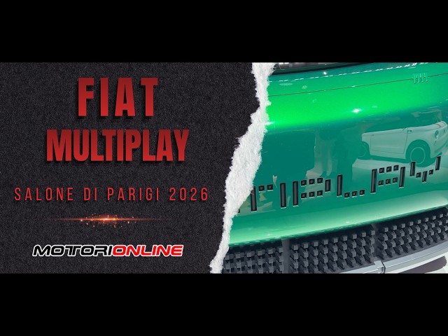 FIAT MULTIPLAY, MULTIPLINA E GRIZZLY 2026: novità dal Salone di Parigi