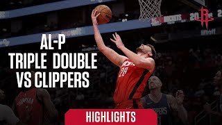 Alperen Sengun Triple-Double 23 Points 19 Rebounds 14 Assists | Houston Rockets