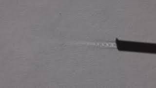 Mach diamonds from a compressed air can nozzle
