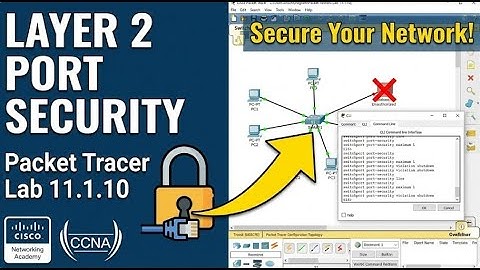 Packet Tracer 11.1.10 - Easy Port Security Steps For Beginners
