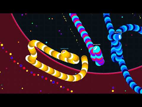 He creado una app web de Slither.io (Todos contra todos versión bots)