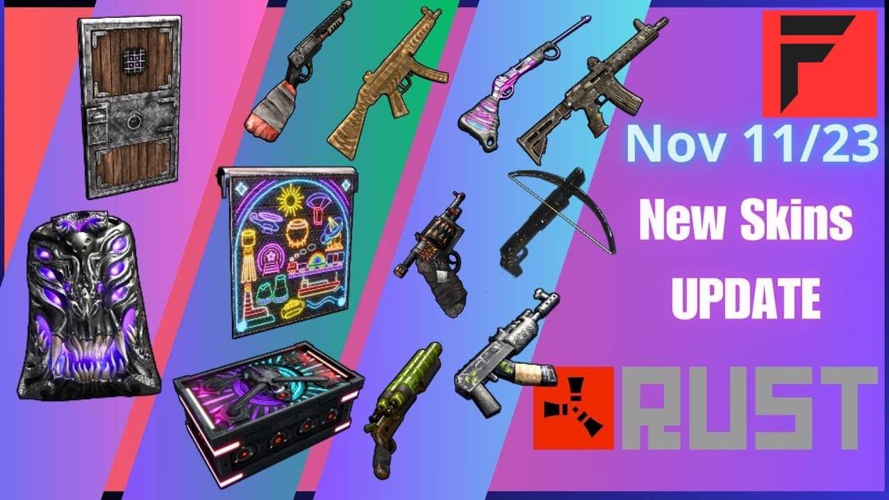 RUST NEW SKİNS (11/2023) - YouTube
