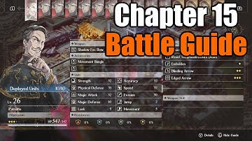 How to beat Chapter 15 [Triangle Strategy Guide] Were I King
