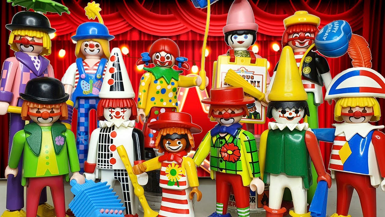 🎪Los PAYASOS de PLAYMOBIL🎪 Un viaje por cada unos de los 🤡 de playmobil