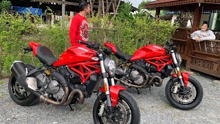 Ducati Monster 821 ปี2018 หน้าจอสี ต่างกับธรรมดาอย่างไร