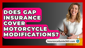Does Gap Insurance Cover Motorcycle Modifications? - InsuranceGuide360.com