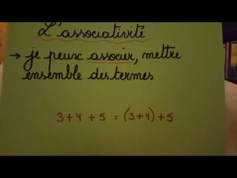 Vidéo: Qu'est-ce que la propriété commutative 4e année?