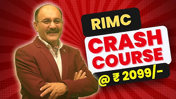 RIMC Crash Course | RIMC Video Crash Course for RIMC Entrance Exam Preparation