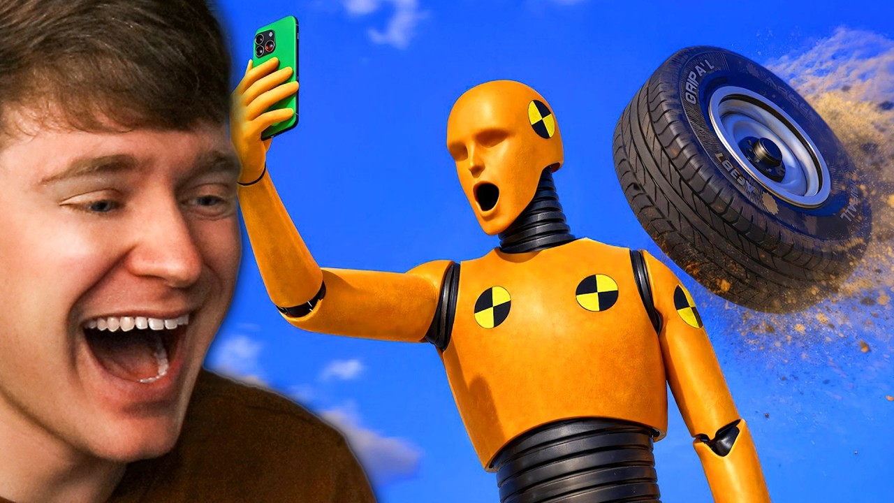 Reacting to INSTANT KARMA CRASHES in BEAMNG DRIVE!