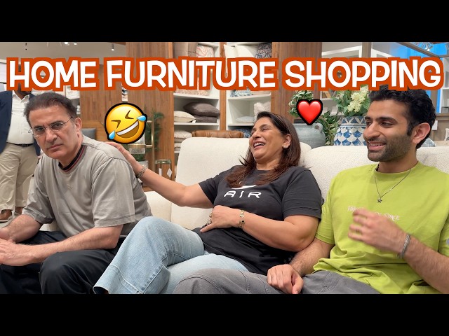 HOME FURNITURE SHOPPING WITH FAM ❤️ + HEALTHY ITALIAN DINNER!  - S3E85