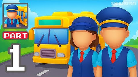 Terminal Master Bus Tycoon - Gameplay Walkthrough Part 1 - Bus Tycoon  Mobile (iOS & android)