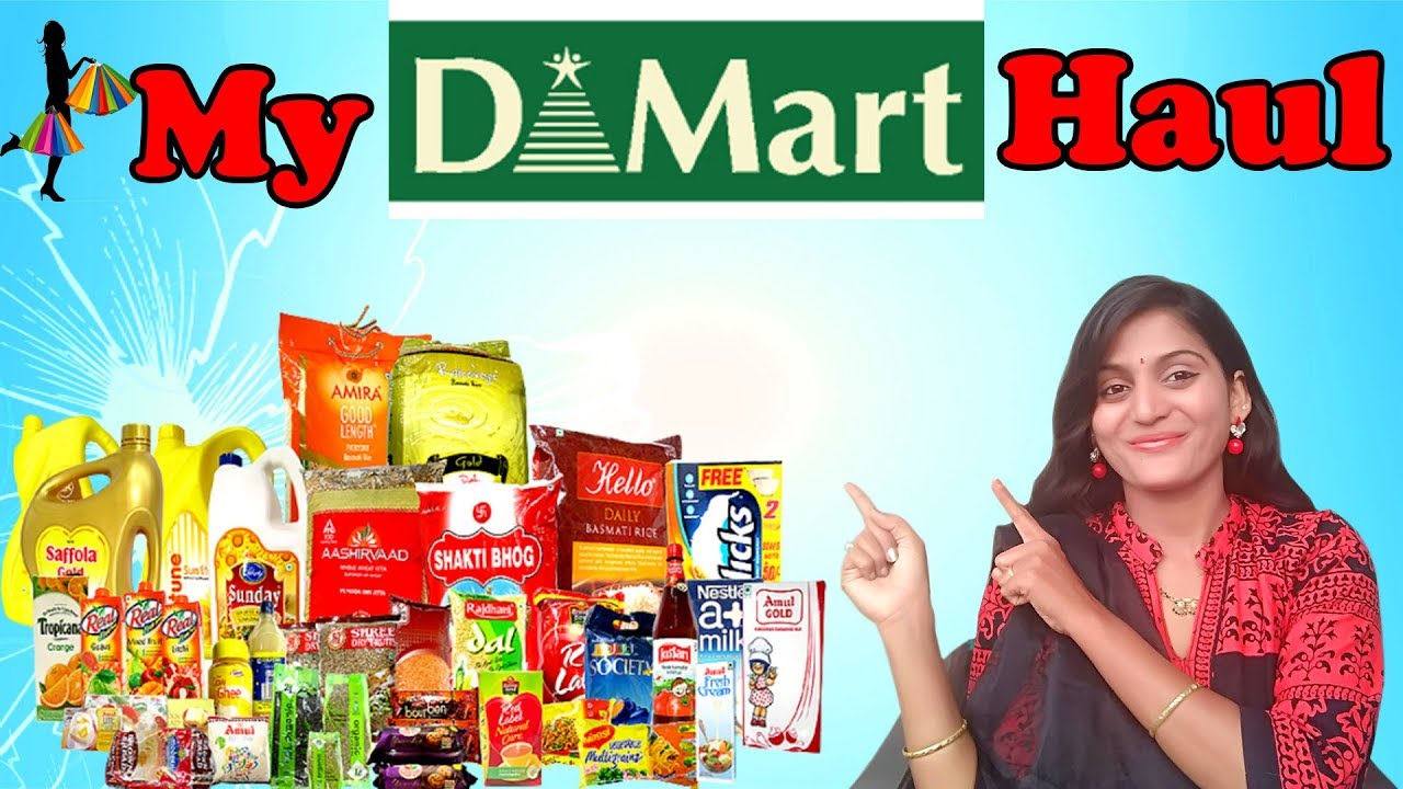 My Dmart haul Monthly Dmart Shopping What I Bought in Dmart