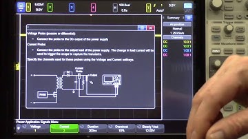 Making Transient Response Measurements on a DC output