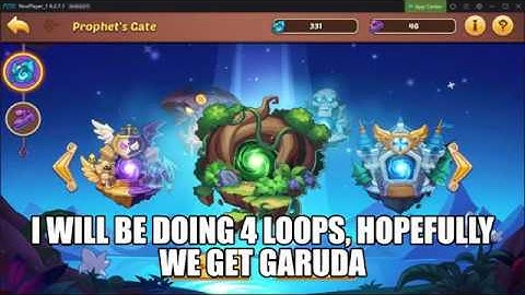 Idle Heroes: 320 Prophet Orbs in Forest + Making a 10 star Penny