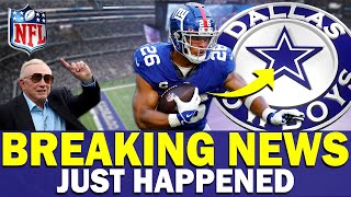 🔥URGENT NEWS JUST IN! RUNNING BACK WILL SIGN WITH THE COWBOYS!?🏈 DALLAS COWBOYS NEWS NFL