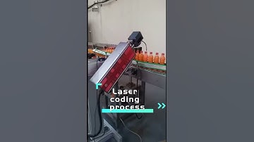 Laser coding for beverage bottles, laser print date on pet bottle with no ink