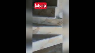 Modern stairs design! new design of stairs! sunny white stair design! marble with tile stairs deaign