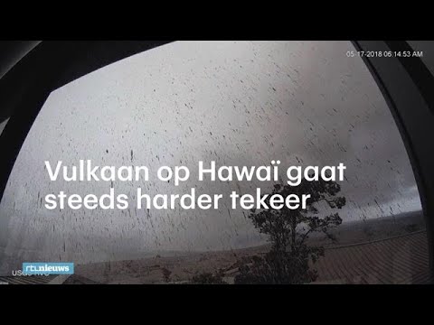 Video: Hawaii Op Rood Alarm Nadat Kilauea Een Wolk Van As 12.000 Voet In De Lucht Spuit