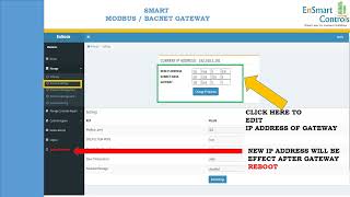 Gateway Configuration