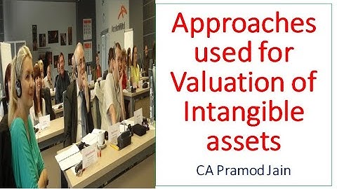 Approaches used for Valuation of Intangible assets? I CA Pramod Jain