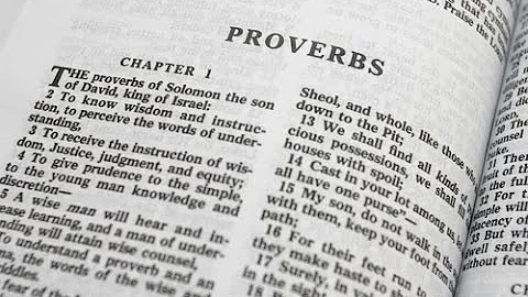 Proverbs 30 KJV Read Along