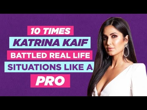 10 Times Katrina Kaif Battled Real Life Situations Like A Pro | Best Interviews