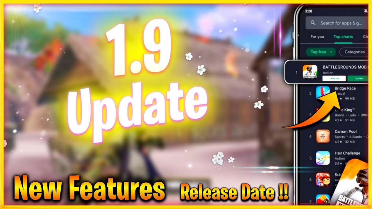 BGMI 1.9 UPDATE NEW M9 Royal pass BGMI 1.9 UPDATE