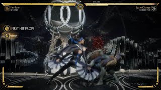 Kitana Fan-Fare Vs Kollector Spare Change Fight Local Hard Set 3