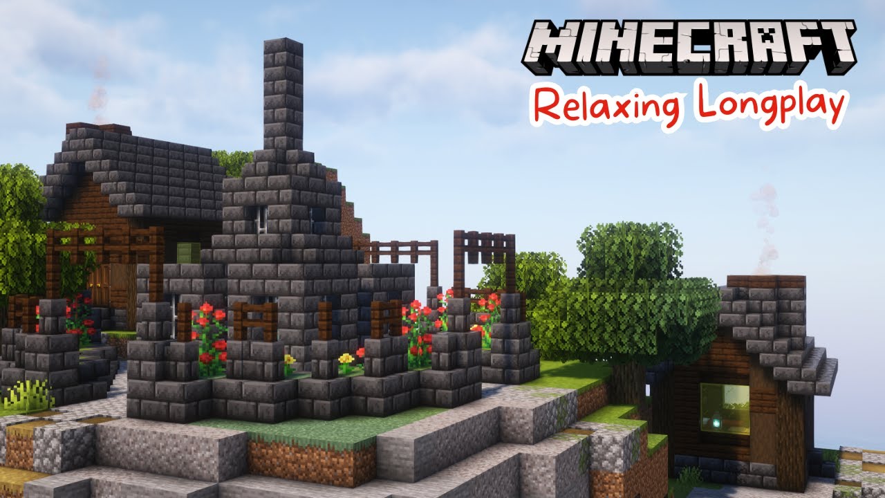 Minecraft Longplay | Relaxing Exploration & Amazing Structures! (no commentary)