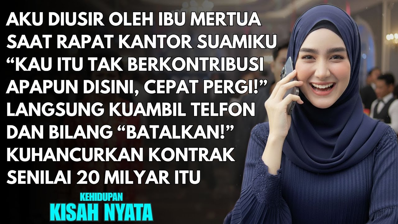 IBU MERTUA MENGUSIRKU SAAT RAPAT KANTOR BARU SUAMI - TAPI SATU 