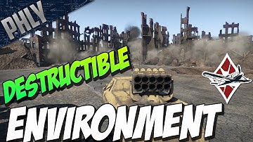 War Thunder 1.53 - DESTRUCTIBLE ENVIRONMENT - Update 1.53 