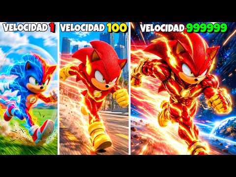Upgrading FLASH SONIC in GTA 5 !! (Sonic Movie mod)