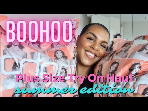 BEST SUMMER BOOHOO HAUL EVER/ JULY 20222 #plussize #plussizetryon #curvy #boohoo