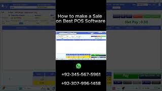 How to make sale in billing software #possoftware #billingsoftware #pos #retailpos #retailsoftware