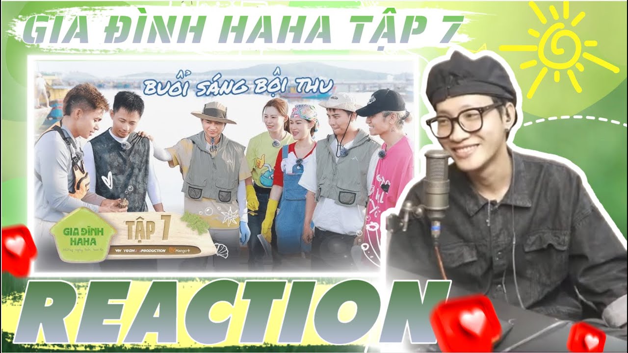 ( Reaction ) Tập 7 Gia Đình Haha | Ác mộng ngoài khơi của Duy Khánh & Bùi Công Nam | DMax Reaction