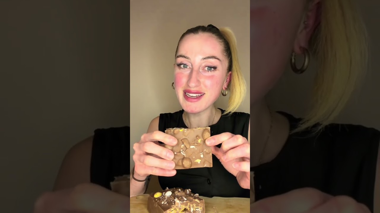 Nutella, Cadburys mini eggs, lindor and cornflake filled chocolate bar from @Crumbs 🍪