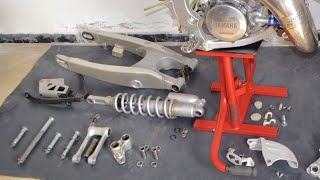 Greasing The Swingarm And Connecting Rods Tightening Torques Yamaha Yz 125