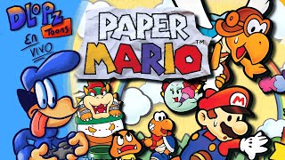 Jugando al Paper Mario 64  - Dlopz Toons